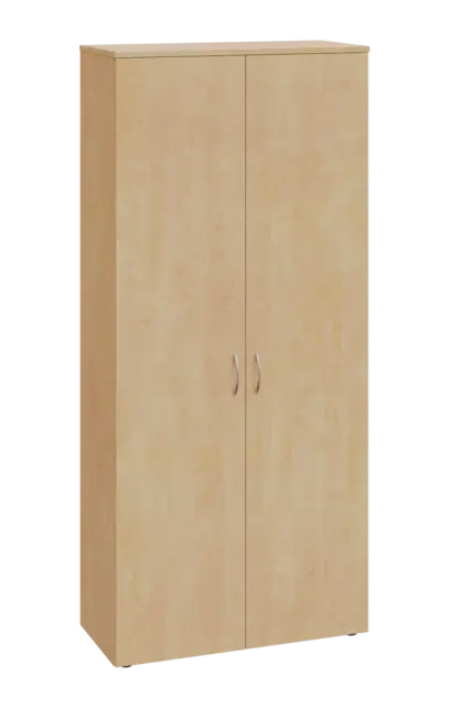 CSRP 5 - 81 šatní skříň, 2-dveřová, výsuvné ramínko, 1800x800x400, bříza světlá